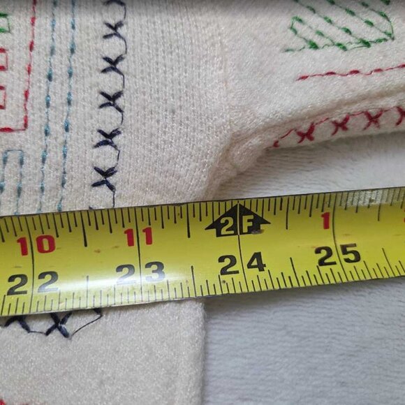 XXL Never Fully Dressed x Anthropologie embroidered work cardigan sweater - Picture 11 of 12